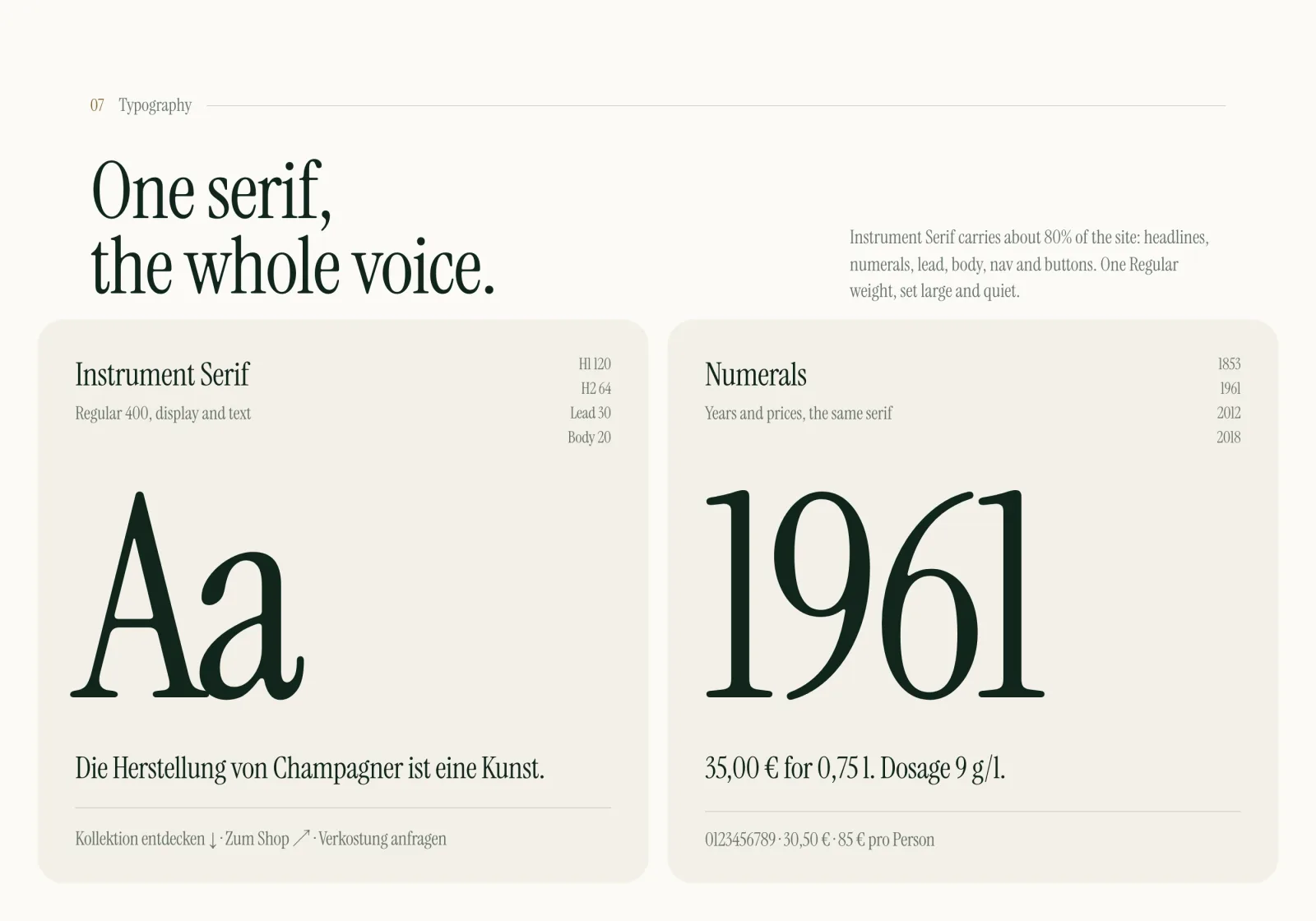 Hattat-Decker — typography