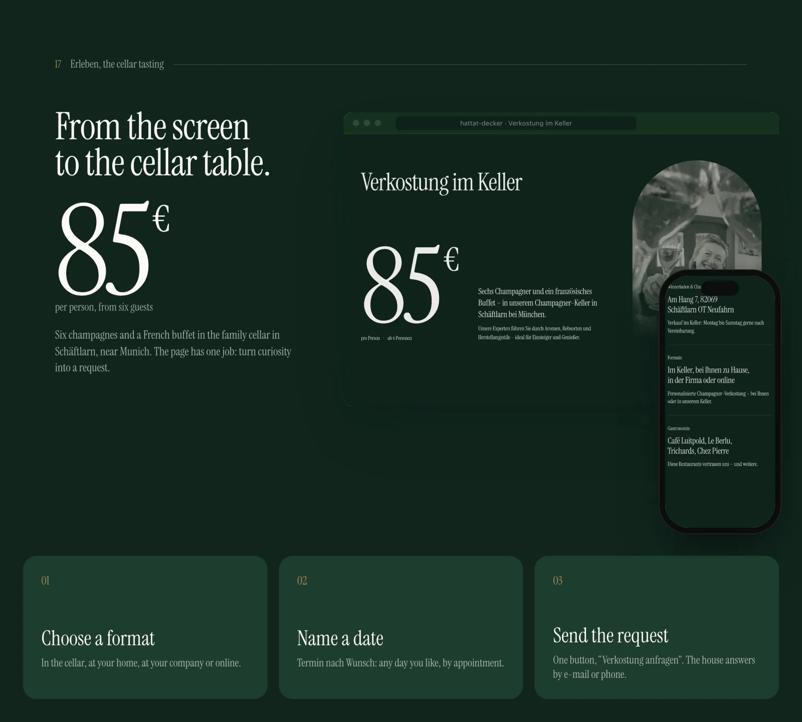 Hattat-Decker — booking