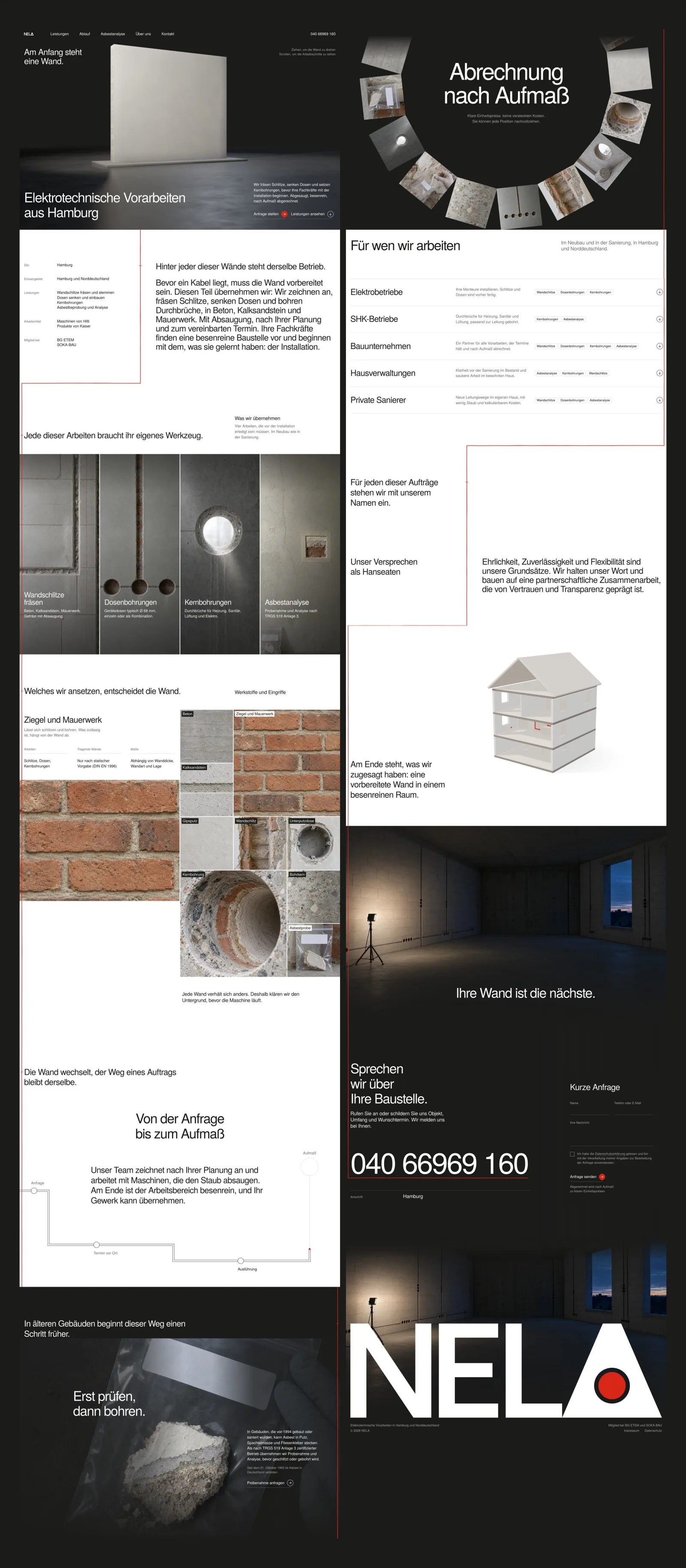 The whole page at once, desktop, two columns on ink